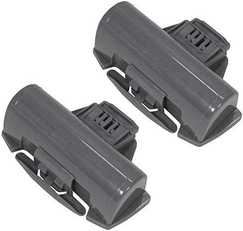 2X Trade-Shop Premium Li-Ion Akku 3,7V / 2500mAh / 9Wh ersetzt Kärcher 2.633-123.0, 4054278018140 für Kärcher Fenstersauger WV5, WV5 Plus, WV5 Premium