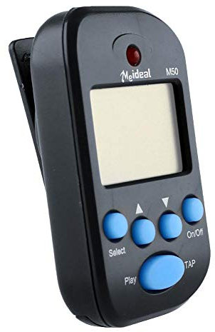 iPobie Tragbaren Mini Metronom, Digital Beat Tempo Metronom für Klavier, Violine, Gitarre, Trap Drum