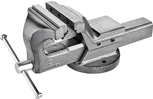 TOOLCRAFT TO-5342451 Tornillo de banco Ancho de mandíbula: 150 mm Envergadura máxima: 200 mm