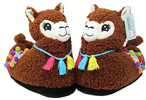 Close Up alpacka plyschtofflor Sloffies | unisex en storlek passar alla storlekar