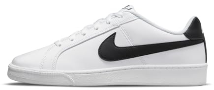 Nike Court Royale, Zapatillas para Hombre, White/Black, 42.5 EU, Blanco y Negro., 42.5 EU