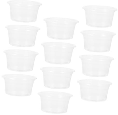 UKCOCO 30 Stück Kunststoff Futternäpfe Und Wasserschalen Für Reptilien Wie Geckos Schlangen Und Eidechsen Zubehör Für Terrarien Und Haustierpflege