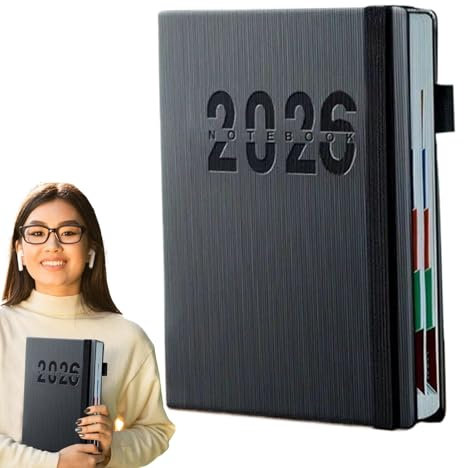 Planer 2026,Terminplaner | Agenda Wochenkalender Terminplaner Tragbar Für Schule Arbeit Beruf Für Damen Herren