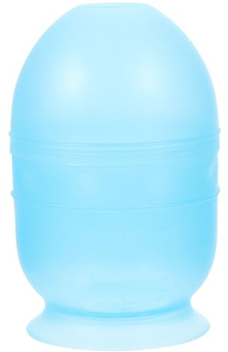 Operitacx Bol para Teñir el Cabello Azul de Plástico Resistente Pp, Cuenco de 15,5 Cm para Mezclar Tinte, Herramienta Profesional y Casera para Coloración en Salones y Cuidado Personal