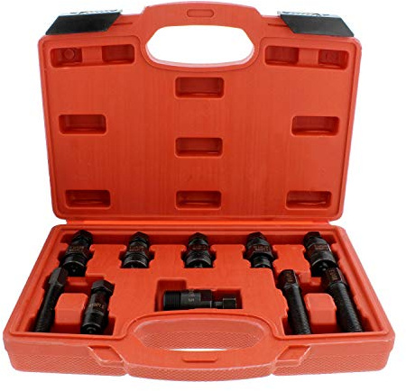 ABN Fly Wheel Puller Motorcycle Flywheel Puller Set Flywheel Puller Tool, Universal Flywheel Puller Set – Metric, 10pc
