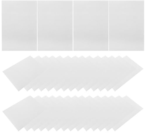 Toddmomy 100 stycken groddar grönsaksplanteringspapper mikrogrönt växtpapper pappersark för trädgården bondgården (26 x 18 cm)