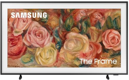 Samsung 43 The Frame, QLED, 100% Colour Volume with Quantum Dot, Art Mode, Matte Display, Modern Frame Design, Dolby Atmos