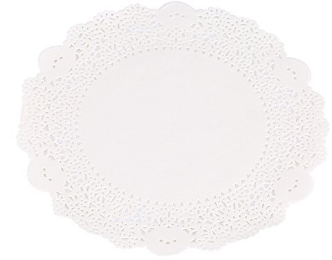 Sottotorte, Centrini in Carta, Centrini per Torte, per Compleanni e Altre Occasioni (8,5 pollici diametro 21,5 cm)