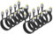 8K HDMI Cable 6FT 10-Pack, High Speed 48Gbps HDMI 2.1 Cord, Support 8K@60Hz & 4K@120Hz, HDR10+, SBTM, 12bit, 3D, eARC, Dolby Atmos, DTS:X, HDCP 2.3 for TV, Monitor, Apple TV, Roku, Soundbar, PS5, Xbox