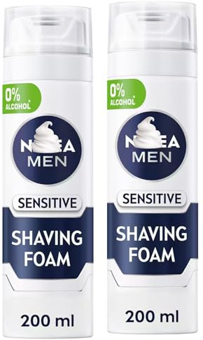 Shaving Foam for Men for Shaving Gel Mousse for Face & Body - Shaving Cream (2Pack Shaving Foam, Chamomile & Vitamin E Shaving Foam)