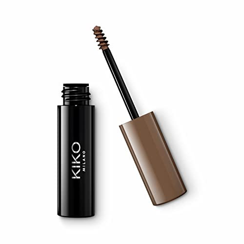 KIKO Milano Eyebrow Fibers Coloured Mascara 05 | Getönte Mascara Mit Pinsel Aus Synthetikfasern Für Gekämmte Und Aufgefüllte Augenbrauen Mit Glänzendem Finish