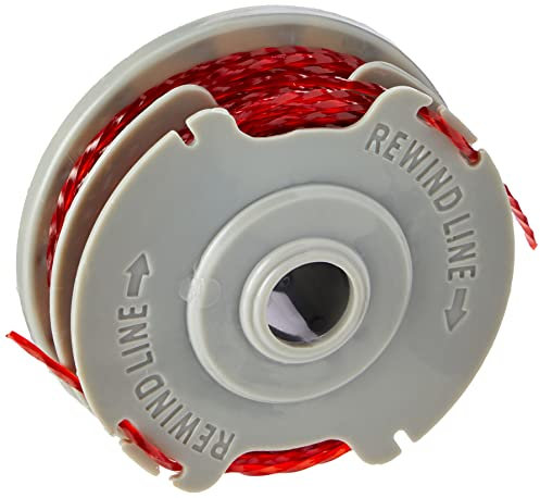Flymo FLY021 Double Autofeed Spool and Line for Grass Trimmers - 599431790, Red