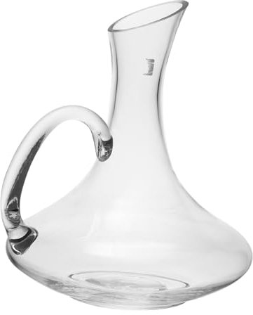 OFFSCH Decantador De Vino Creativo Asa Transparente Para Botella De Vino Para Ocasiones Especiales Como Cenas De Aniversario