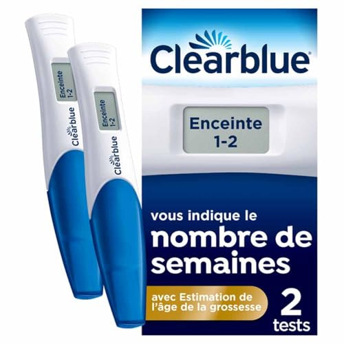 Clearblue - Test de Grossesse Digital Boite de 2 tests Clearblue - DC1A70511746C