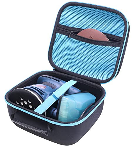 Khanka Hard Storage Case Replacement for Bosch ROS20VSC Palm Sander - 2.5 Amp 5 Inches Corded Variable Speed Random Orbital Sander/Polisher Kit, Case Only