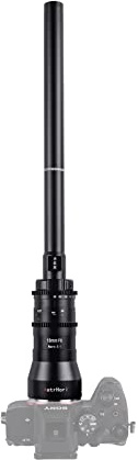 AstrHori 18mm F8 APS-C Objectif de sonde Macro Grand Angle 2X Anneau Lumineux intégré pour appareils Photo sans Miroir Canon RF Mount Series EOS R, RP, R5, R6, R7, R10, R8.etc (Noir)