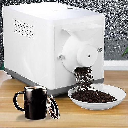 VIOLK Machine à torréfier électrique, torréfacteur 1600 W, minuterie et température réglables, Machine à rôtir Les Grains de café, Noix, cacahuètes, Noix de cajou et châtaignes