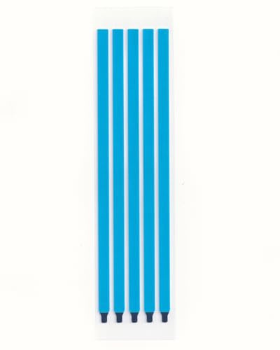 ABELIN Elastomeres Notebook-Bildschirmbefestigungsband, Erweitertes Design, Dauerhafte Haftung, Einfach Zu Verwenden, 210 X 8 X 0,6 Mm (20 PCS)