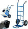 Avilia - Carrello con Ruote Portatutto in Acciaio da 200Kg per Trasporto Sicuro di Carichi Voluminosi, con Maniglie Antiscivolo, Ruote Pneumatiche e Struttura Compatta Maneggevole (Blu)