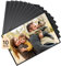 FRETONBA 10 Pezzi Cornice Magnetica per Frigorifero Portafoto, 15 x 10 cm Cornici Magnetiche, Cornice Magnetica Portafoto Calamita con Foto, Nero