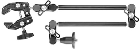 Heavy Duty Magics Arm Kamerastöd med enkla låsmekanism 0 6 cm klämma för stabila fotograferingar