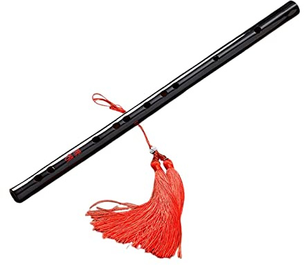 FytStycale Flauta de Bambú Profesional, Flauta Travesera de 8 Agujeros, Instrumento Musical de Bambú con Sonido Claro, Adecuada para Principiantes, Niños Y Entus, Tecla C