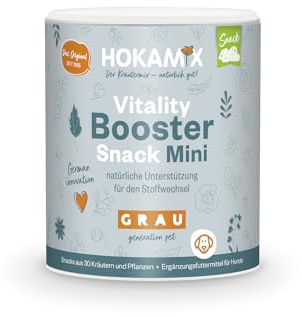 GRAU - originalet - Hokamix Vitality Booster Snack Mini, 1er Pack (1 x 800 g), kompletteringsfoder för hundar