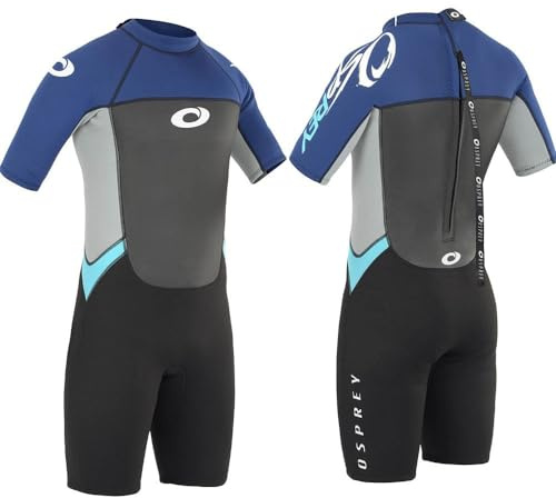 Osprey Muta da Uomo con Pantaloncini 3/2 mm, Uomo, Origin Shorty 3/2 mm, Navy Blue, L
