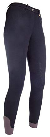 HKM 10539 ridbyxor Kate, silikonknäskydd för kvinnor ridbyxor för flickor 116–48