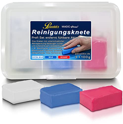 Petzoldts Reinigungsknete-Profi Set, zur Lackreinigung