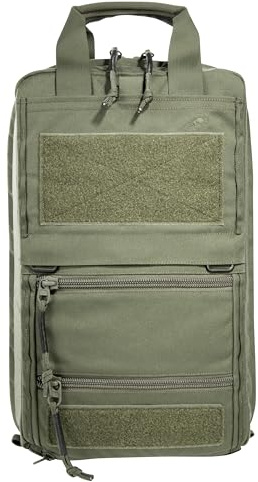 Tasmanian Tiger TT Survival Pack 16L Taktischer Flucht-Rucksack, Daypack, Wander-Rucksack mit Regen-Hülle und Organizer Pouches, Oliv