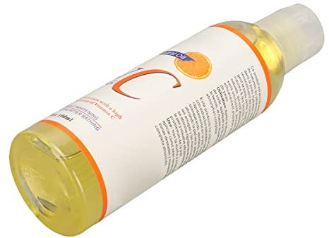 Olio Massaggio Alla Vitamina C, Siero Vegetale 100 Ml Previene l'invecchiamento Olio Essenziale Idratante per il Corpo per la Casa