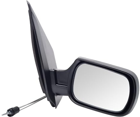 BSSTORE Specchietto Retrovisore Esterno Nero per Fiesta Mk5 2002-2005 con Regolazione Manuale (Destra - Lato Passeggero)