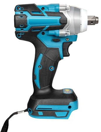 Royyalpa Avvitatore a Percussione 1/2 Senza Spazzole - con 6 Manicotti per Manutenzione Auto e Uso Domestico, Senza Batteria/Caricabatterie