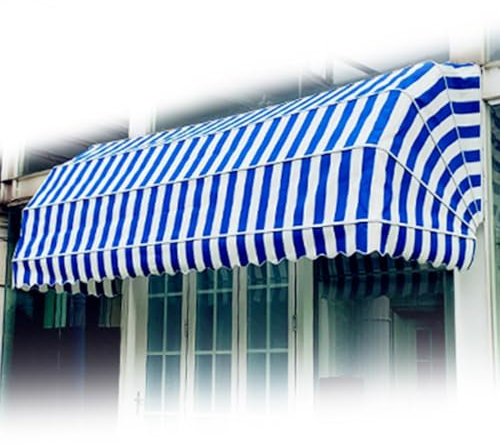 Adjustable Height Clamp Awning with Hand Crank for Balcony UV Resistant and Waterproof Aluminum Alloy Manual Retractable No Drilling Required
