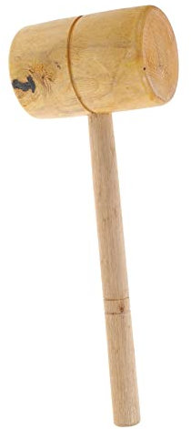 UKCOCO Marteau En Bois Marteau De Menuiserie Micro Traversin Trousse Pavage Musical Outils De Pose De Moquette Magnétique Maillet De Charpentier Couvreurs Cloison Sèche