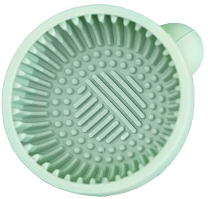 Beavorty Makeup Brush Cleaner Bowl Creative Rinsing Pad for Makeup Brush Washer Cleaner Random Color
