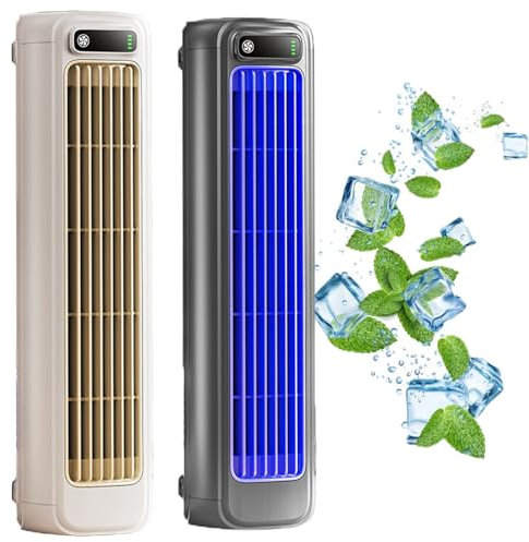 Pesmory RafraîChisseur,Pesmory Rafraichisseur,Pesmory Climatiseur,Air Conditionné Portable,Climatiseur Portable,Silencieux Et 3 Vitesses,Rechargeable (2)