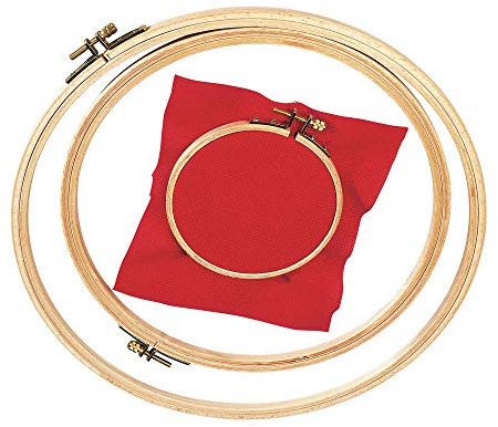 DMC - Stickrahmen rund - Erleichtert das Sticken & dient als Rahmen