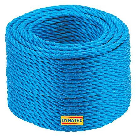 220 Metre X 6mm Blue Polypropylene Rope Load Securing Boat Fishing Camping 220m