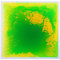 Art3d Bunte flüssige Tanz-Bodenpuzzles Spielmatte dekoratives Bodenbelag 30 x 30 cm grün 1 stück