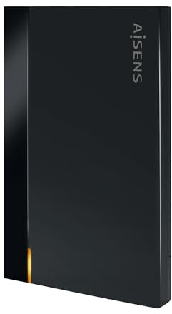 AISENS - ASE-2524B - Externes 2,5-Zoll-Gehäuse Ase-2524B 9,5 mm SATA A USB 3.0/USB3.1 Gen1, Schwarz