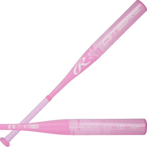 Rawlings Ombre Fastpitch Softball Bat | -11 Drop | 1 Pc. Aluminum | Approved for all Associations, Donna, Rosa, 76.20 cm