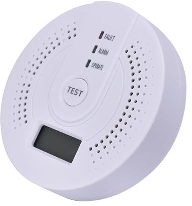 Détecteur Monoxyde Carbone Sans Fil À Base Batterie Avec Une Alarme Forte Écran LCD Adapté À Maison