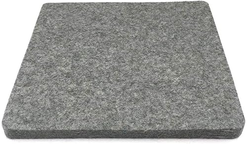 COEWUR Tappetino da Tavolo per Stirare Stuoia per Stirare in Lana 25 * 25 * 1.5cm Tovaglia da Stiro per Trapunte e Patchwork Resistente al Calore Tovaglia Stiro Portatile per Desktop e Viaggio