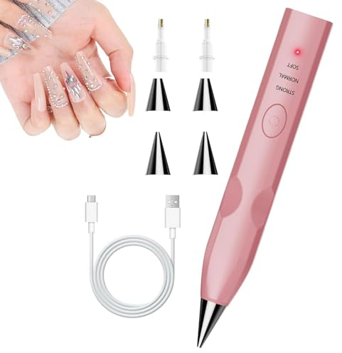 Stylo pour peinture diamant Outil de décoration strass sans fil | À Points Pour Peinture Diamant 3 Niveaux Pour planches, sous-verres, broderie et