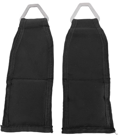 Aumotop Ancore per Ancoraggi per Pianale di Camion Carichi Pesanti, 2 Pezzi, Cinghie di Fissaggio Affidabili Portelloni Posteriori Pick-up, Realizzate in Robusto Nylon e Acciaio Inossidabile, Ideali