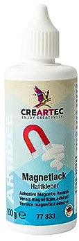 Artidee CREARTEC - Adesivo magnetico per vernice, agisce come un magnete - strato adesivo - 100 g - Made in Germany