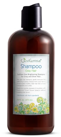 Gray Hair Natural Shampoo by Just Natural Products