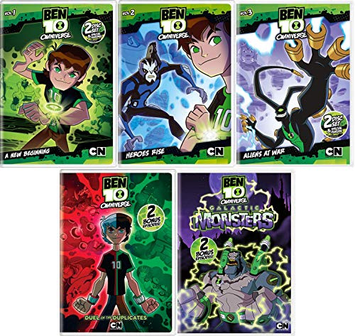 Ben 10 Omniverse: Cartoon Network TV Series Volumes 1-5 DVD Collection